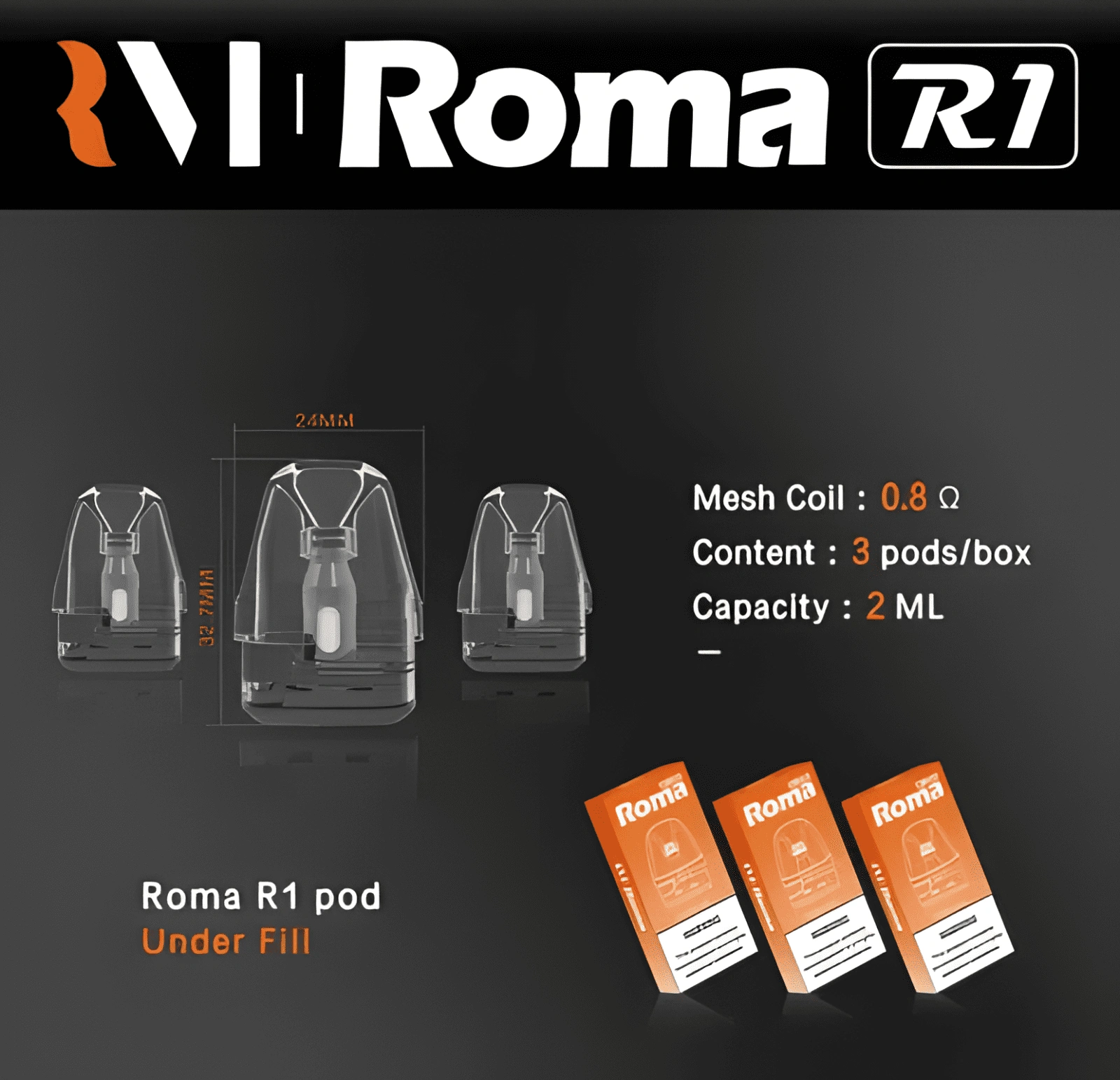 ROMA R1 空倉推薦|相容 OXVA XLIM 系列|台灣現貨 2 ROMA R1 空倉 細節特寫