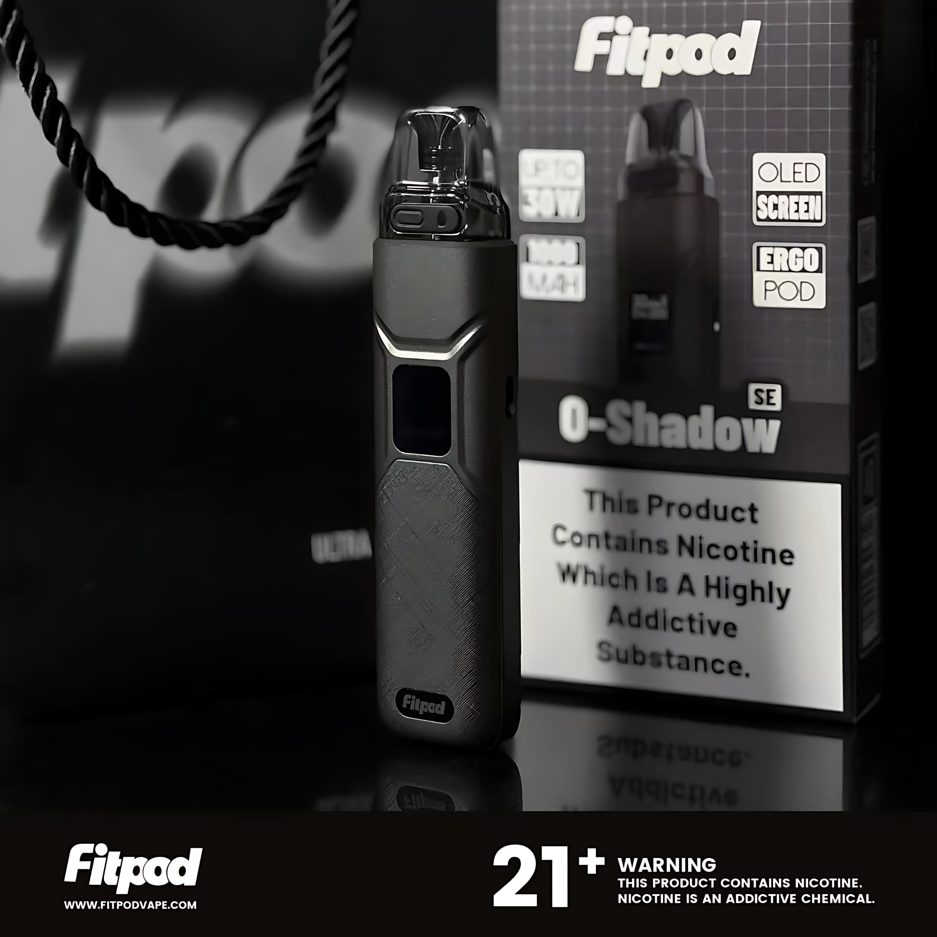 FITPOD O-SHADOW SE 30W 註油主機 外觀照